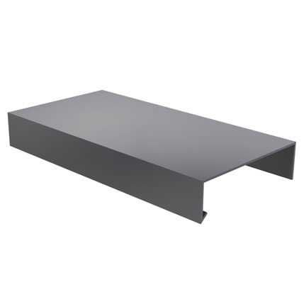 Atic tabla vopsita, capac gard, coama gard, capac parapet beton