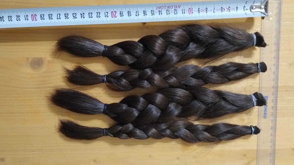 Естествена небоядисана коса