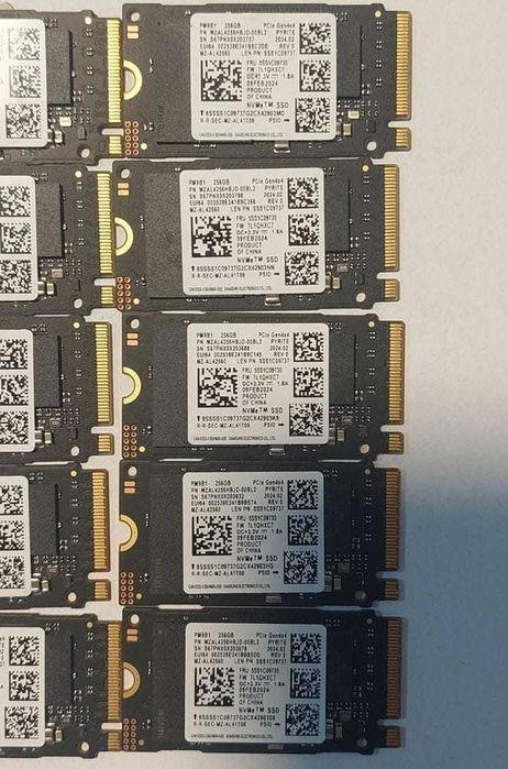 SSD Nvme PCIe4.0, 256GB Samsung