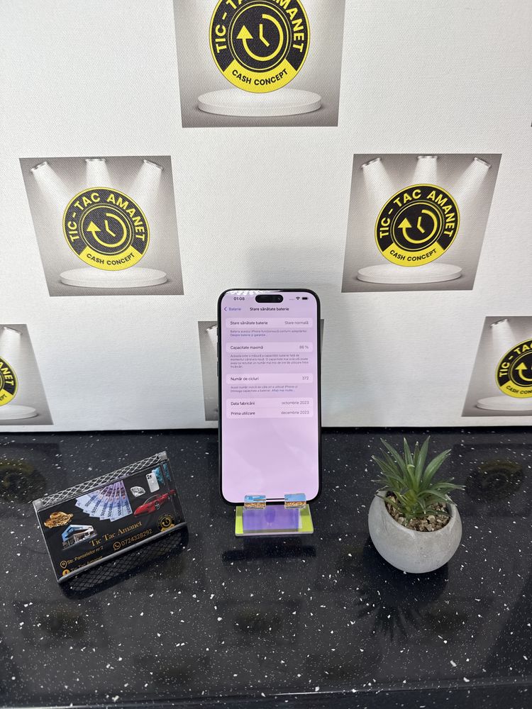 Iphone 15 Pro Max *Tic Tac Amanet*