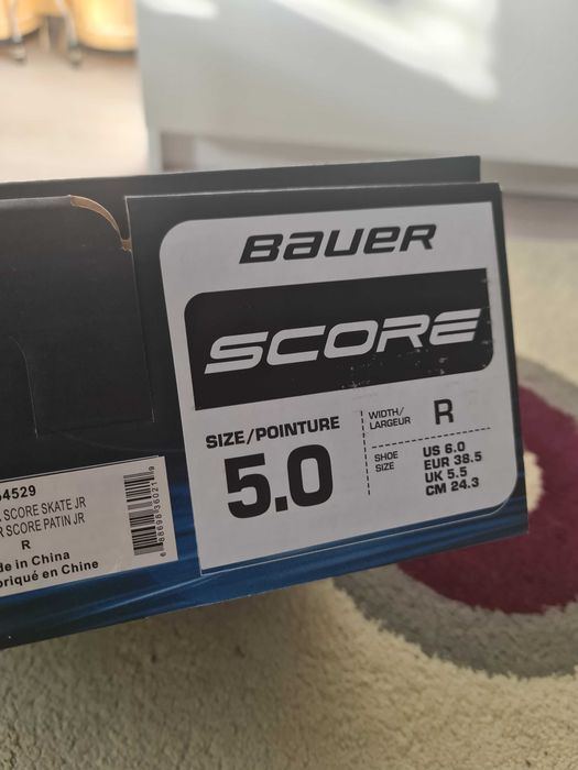 Patine casca hochei BAUER