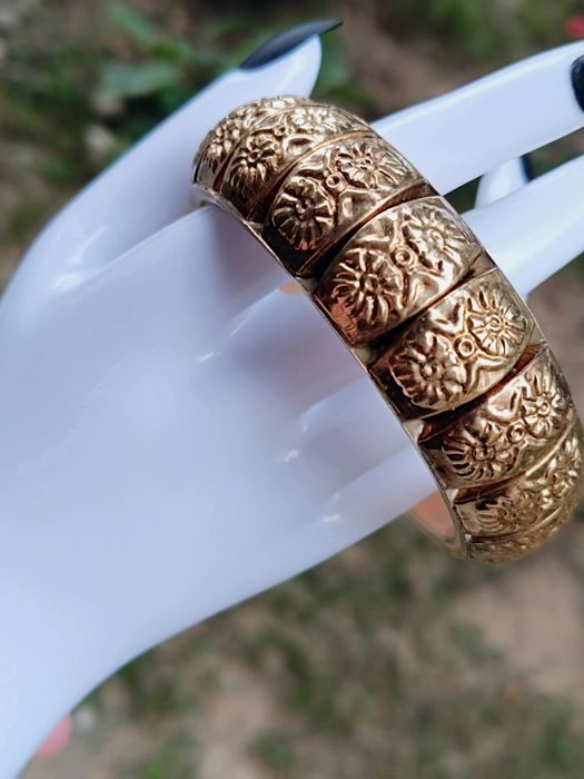 Veche bratara fixa din alama