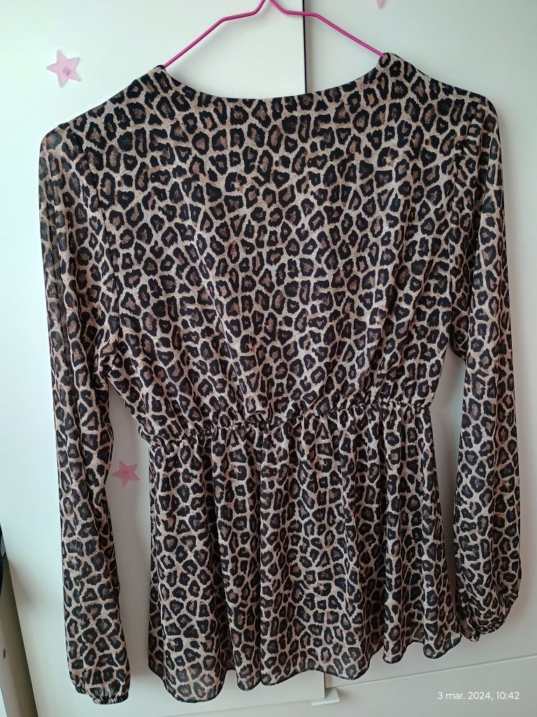 Bluza dama animal print