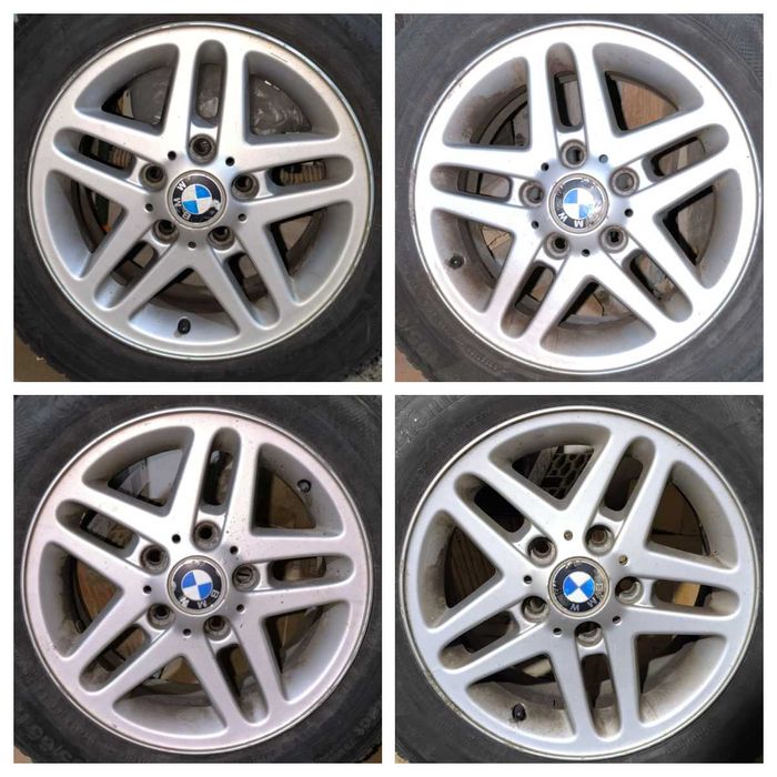 Jante aliaj BMW cu anvelope de iarna