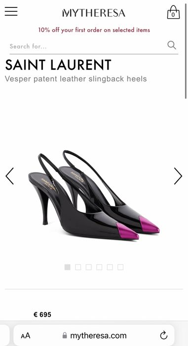 Sandale Saint Laurent