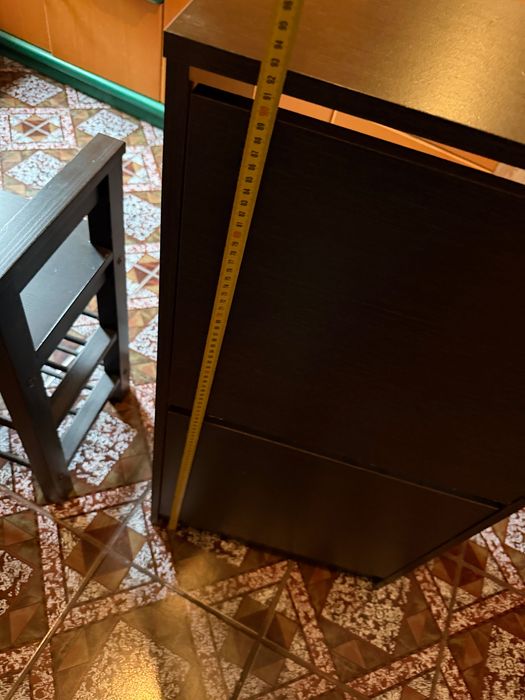 Vând set Pantofar si cuier din 3 corpuri culoare Wenge .