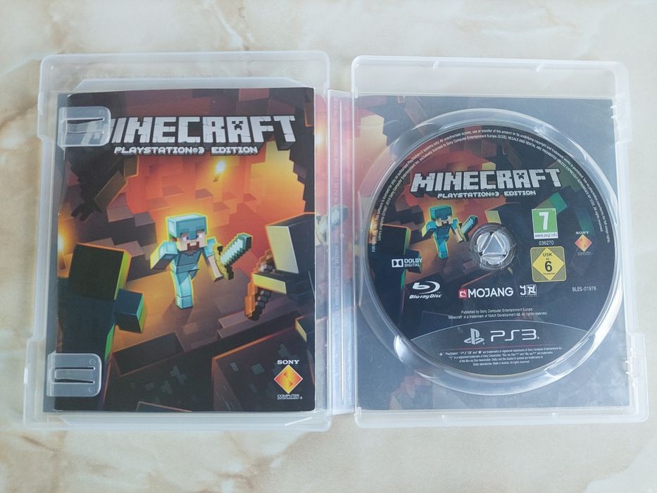 [PS3] Vând joc original Minecraft pentru PlayStation 3 //poze reale