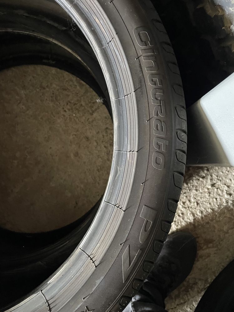 225/45/19 Pirelli 2 броя 6 мм 2018 рънфлат