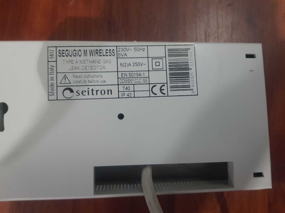 Detector gaze Seitron