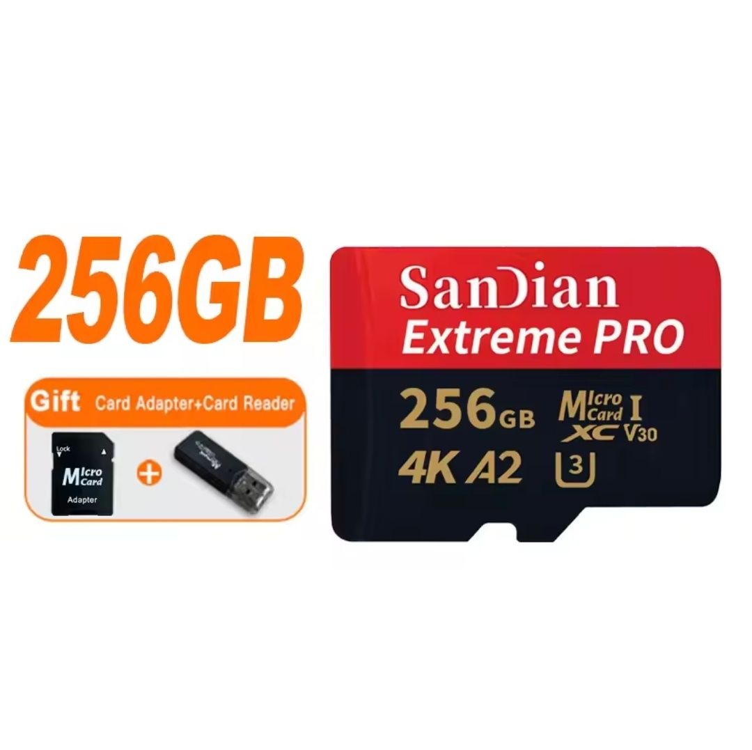 256 GB Micro SD card A2 4K