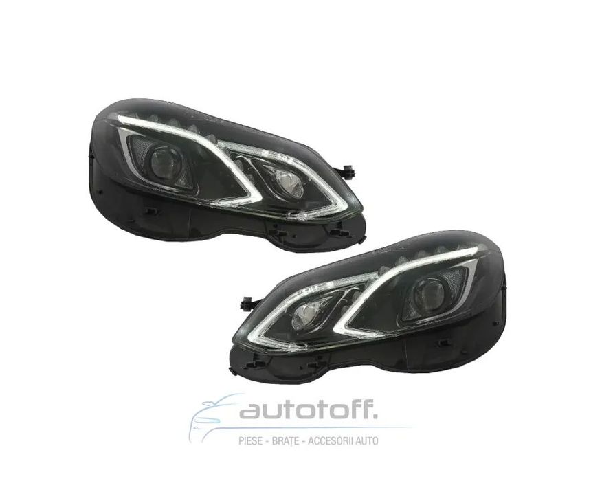 Faruri LED Xenon compatibile cu Mercedes E-Class W212 (2013-2016) Facelift Design