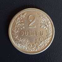 Литва 2 лита 1925 года серебро