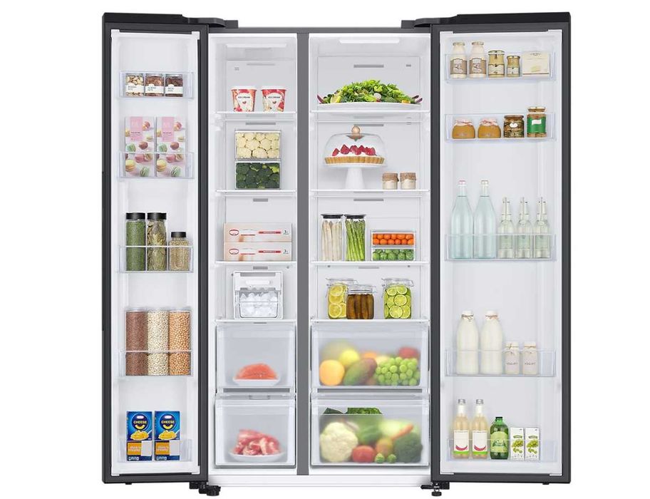 Side by Side SAMSUNG RS66A8101B1,No Frost,652l, 178 cm Gr. 2 ani