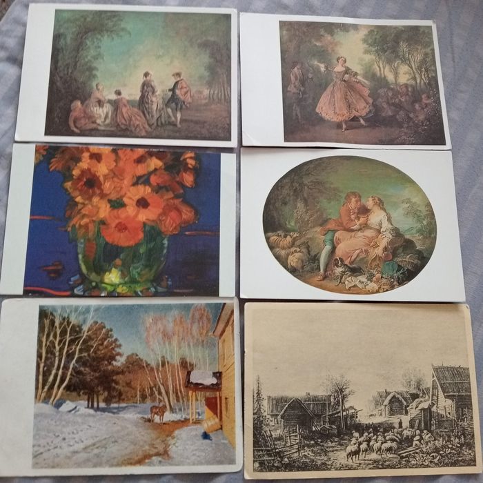 Открытки коллекционные