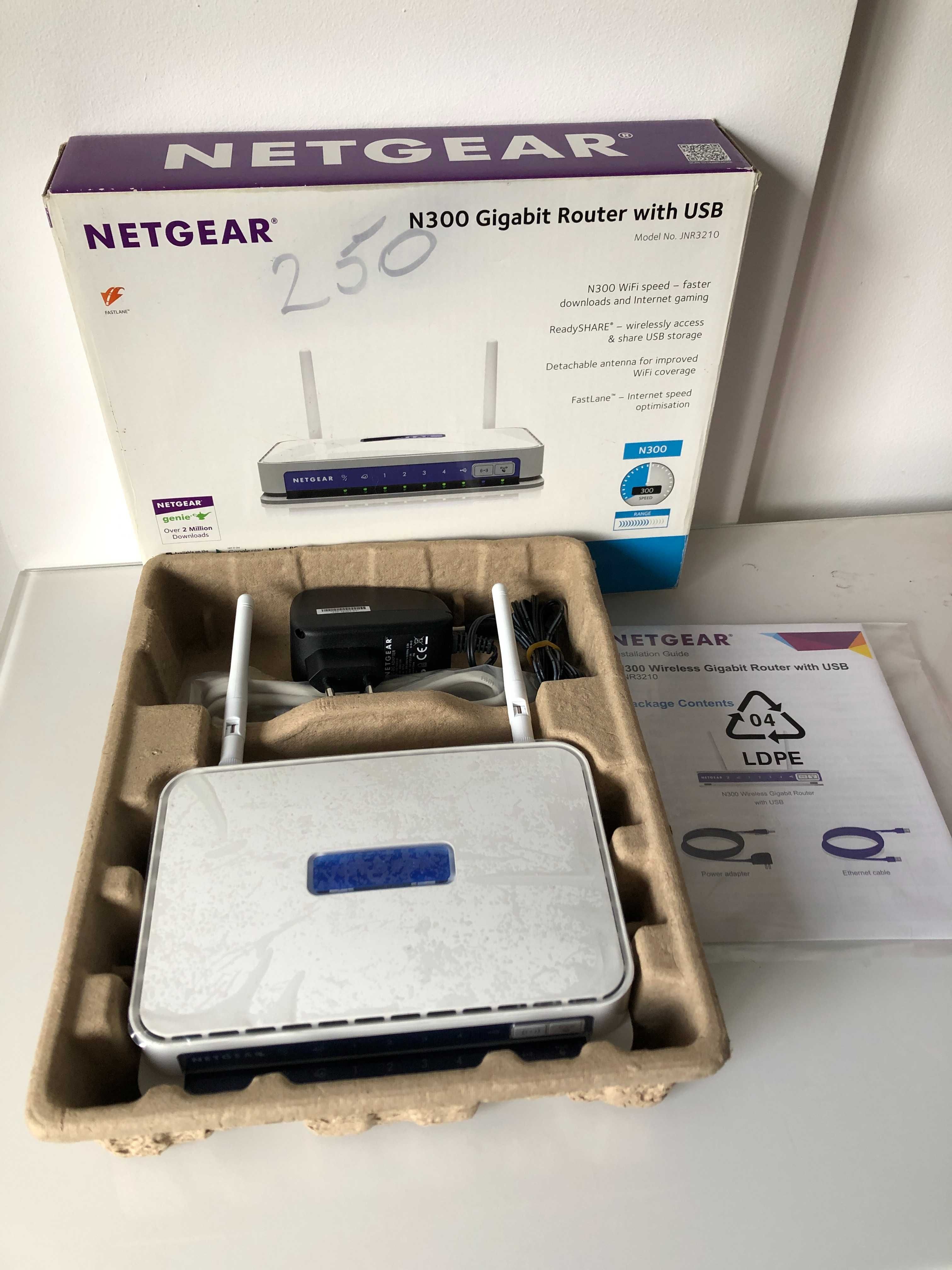 Router Nou Netgear Gigabit N300 usb