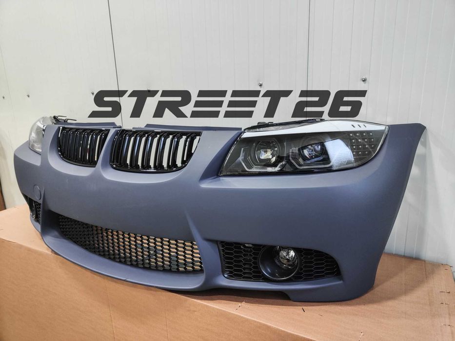 Pachet Bara Fata M3 BMW E90 E91 NFL (2005-2007) si Faruri LED