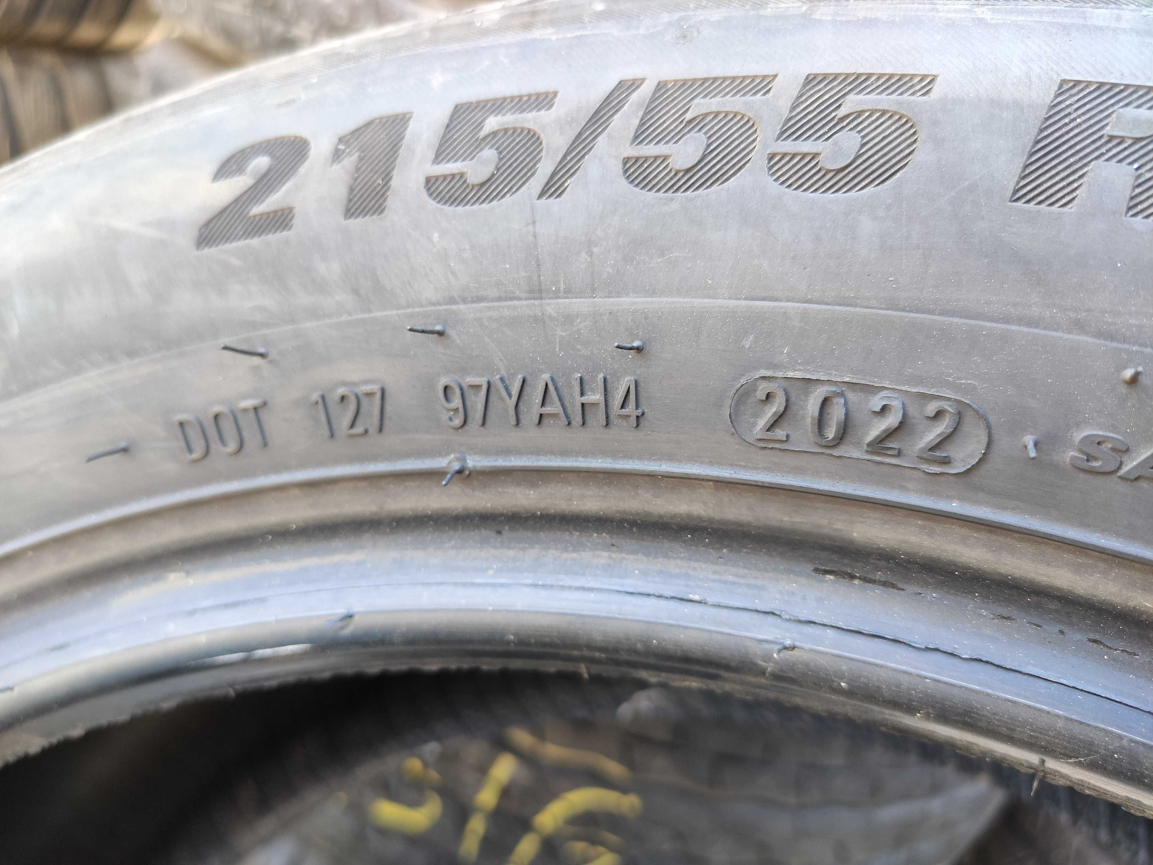 2бр Летни Гуми 215 55 18 - Kumho - DOT 2022 -