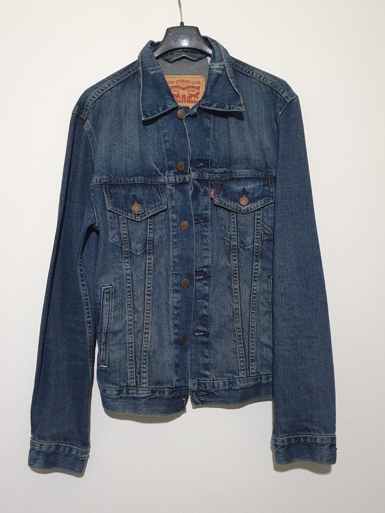 Geaca Blugi LEVIS LEVI'S Trucker Jacket ALBASTRU - Marime S