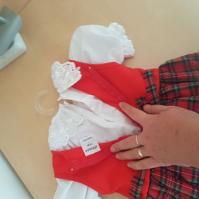 Rochiță cu cămaşă, mărimea 74-80