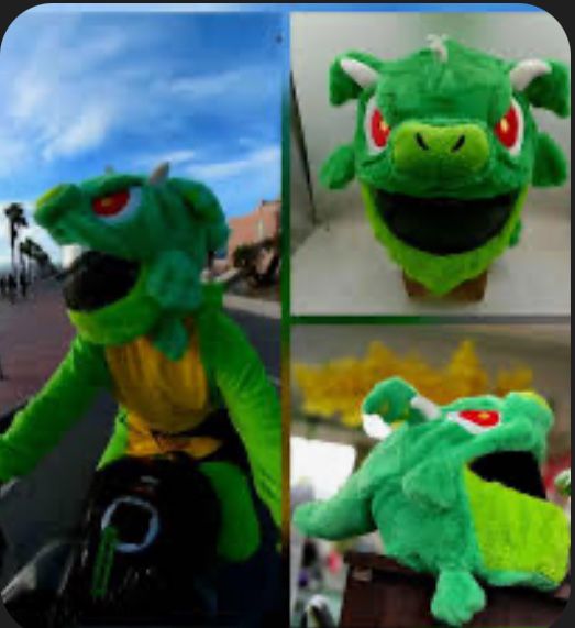 Huse amuzante pentru casca moto