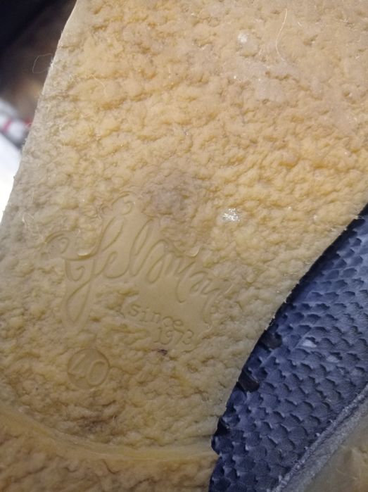 Ботуши,боти естествен велур,кожа