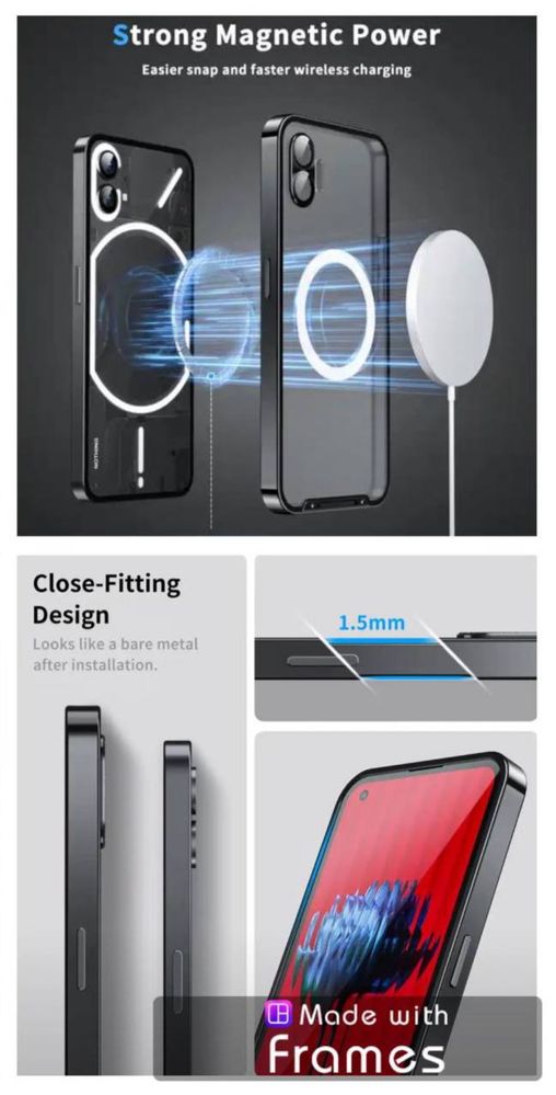 Оригиналные аксессуары на Nothing phone (1, 2 2a, 2a Plus, 3a, 3a Pro)