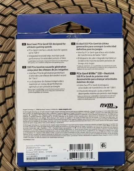 Seagate PS5 SSD 2TB