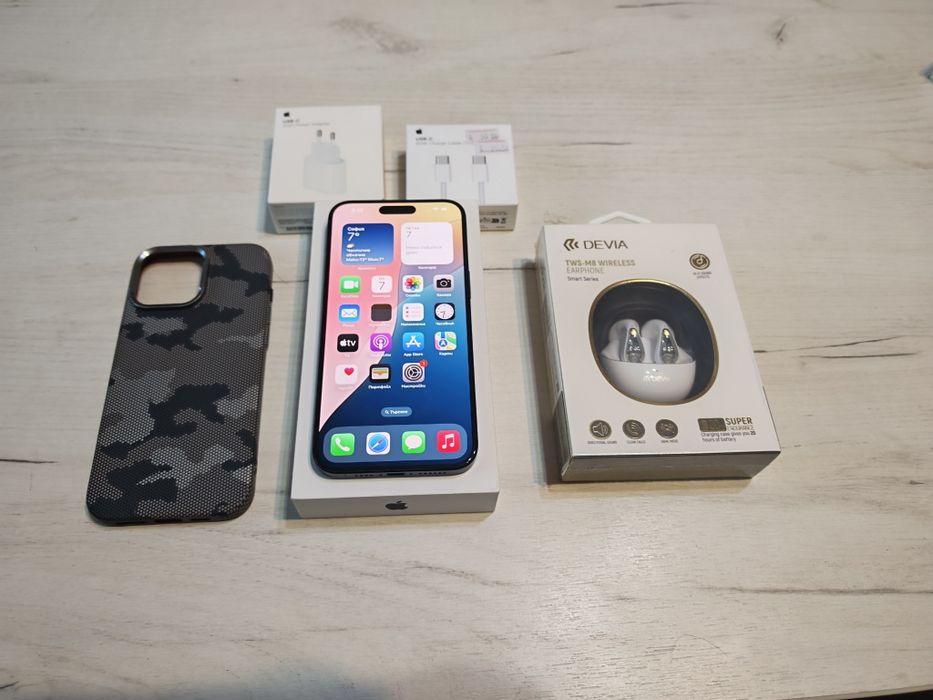 Бартер Отличен iPhone 15 Pro Max 256 GB