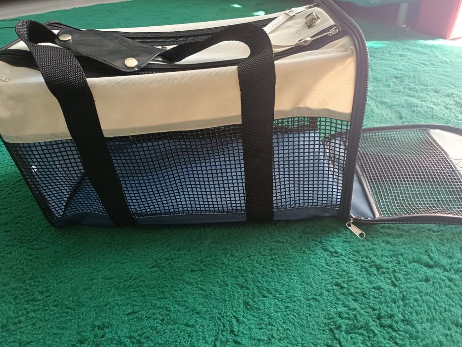 Geanta de transport pentru caini si pisici 45x25x27.5cm