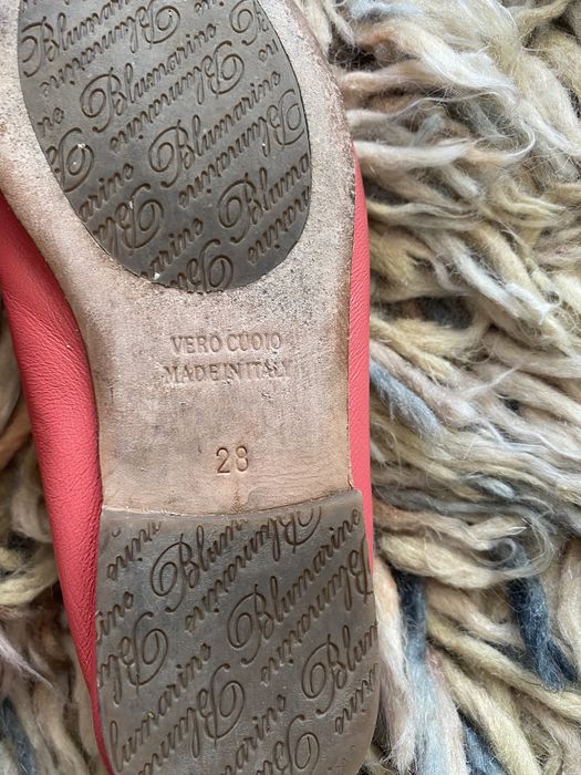 Официални обувки, тип балеринки за госпожици Miss Blumarine