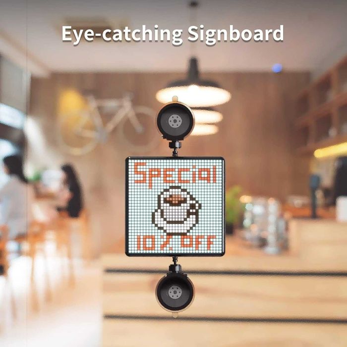 Дигитална цифрова фоторамка Divoom Pixoo 32x32 арт LED дисплей