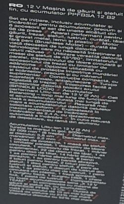 Trusa mașină de șlefuit fin și găurit parkside performance 12 v