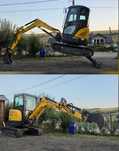 Miniexcavator NEW HOLLAND la 3tone la 1000 ore mini excavator