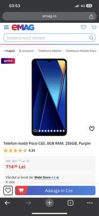 Poco C65 8GB RAM