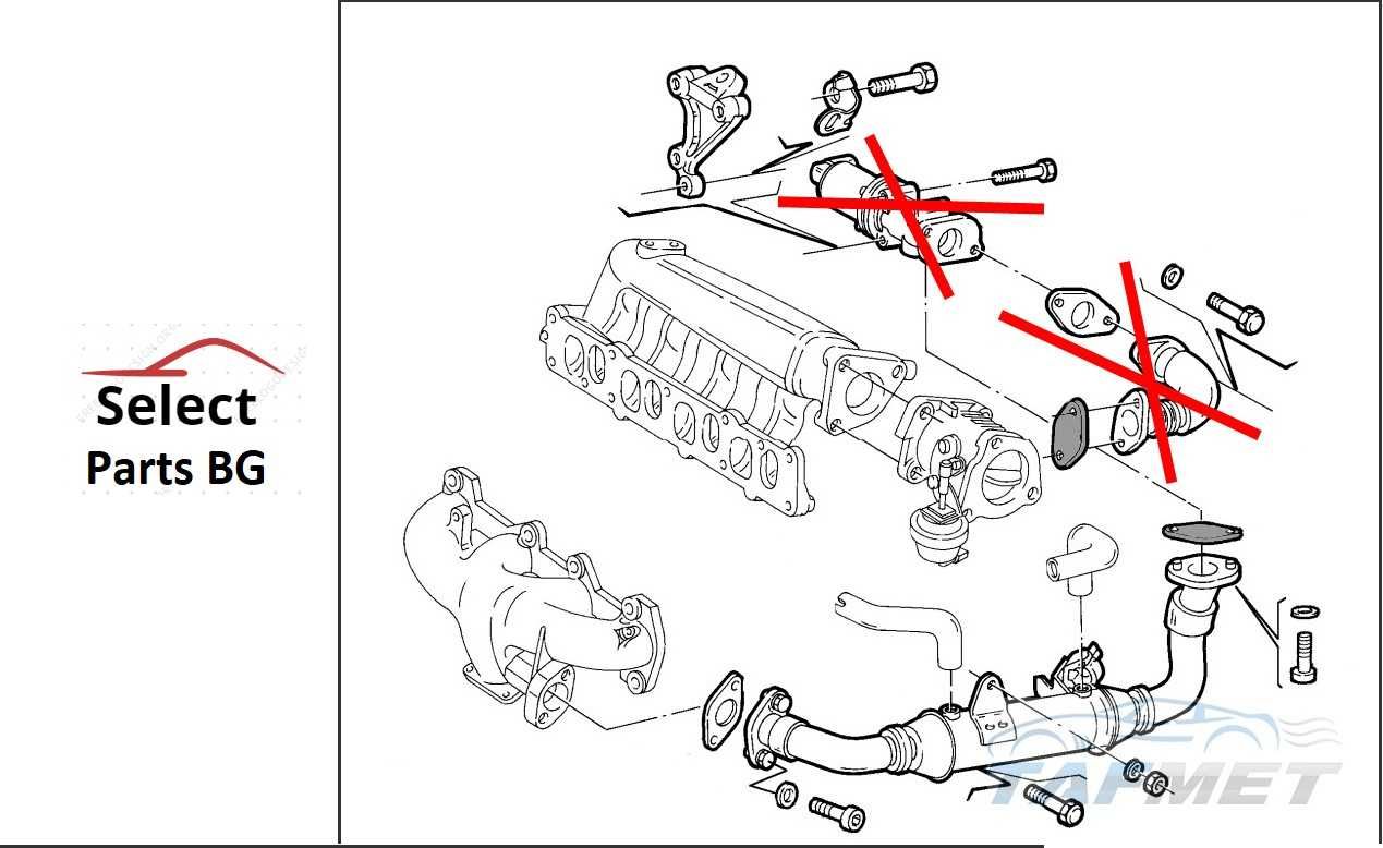 Тапа Тапи за ЕГР EGR и колектор Fiat Алфа Alfa Romeo 1.9 2.4 JTD CDTI