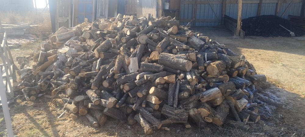 Дрова карагач сухие крупнорубленные