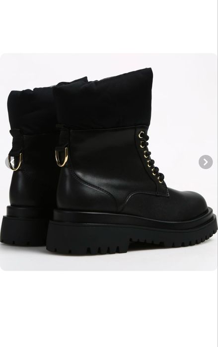Дамски боти естествена кожа Versace Jeans Couture