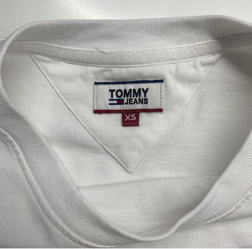 Тениска Tommy Jeans бяла