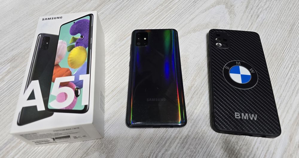 Samsung A51 64 Gb Black Вьетнам