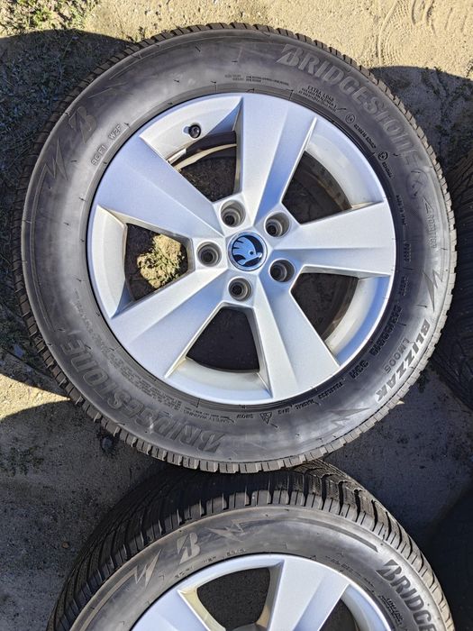 Jante Originale din Aluminiu de Skoda Octavia pe 16"