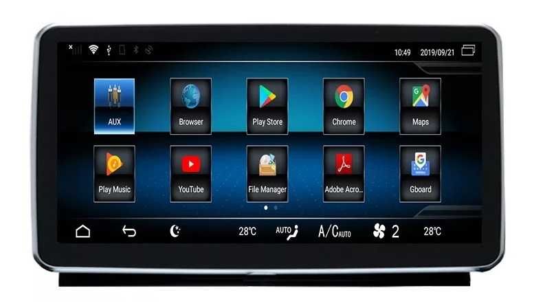 Navigatie Mercedes ML GLE GL GLS Android Internet 4G Wi-Fi Bluetooth