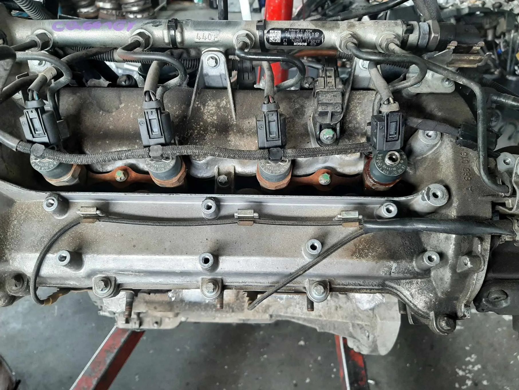 motor 1.7 cdi 668942 mercedes a class w168