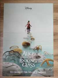 Afis film original cinema Alice through the walking glass Johnny Depp