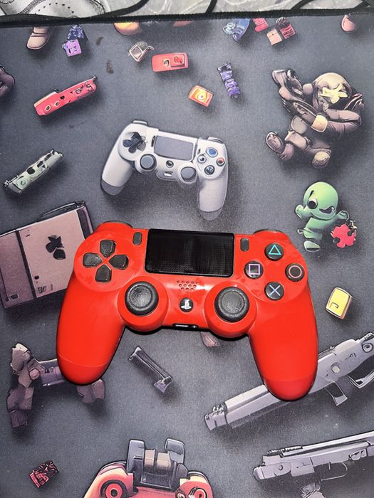 Controller ps4 red