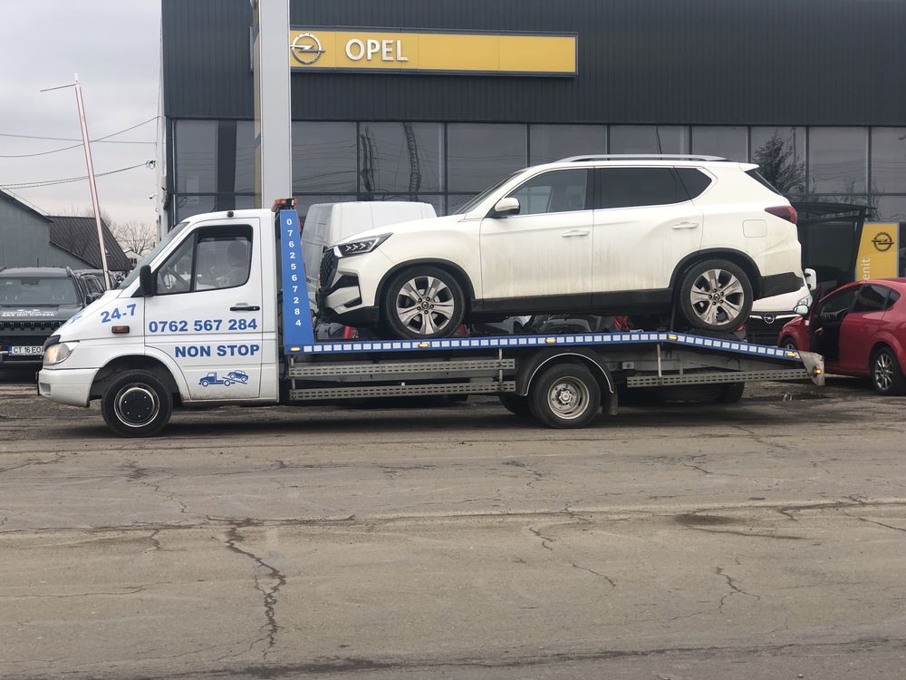 Tractari auto platforma Non Stop