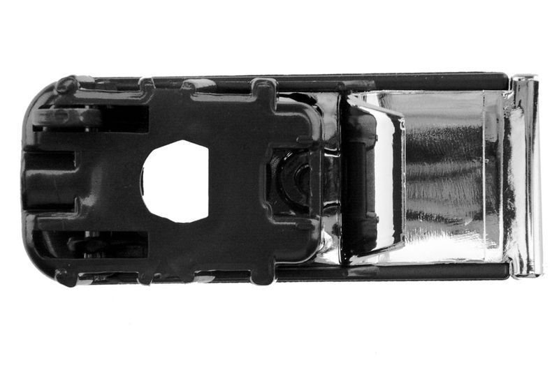 Дръжка за отваряне на жабка AUDI A4 B6,A4 B7,черна,с отвор за ключ,