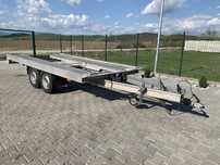 Platforma auto full aluminiu(420kg)/basculabila/MMA 2T