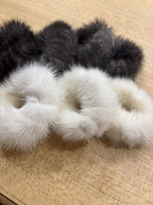 украса за коса от норка