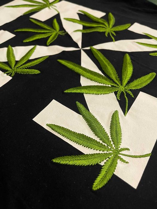 Off-White Weed Arrows tricou marimea L