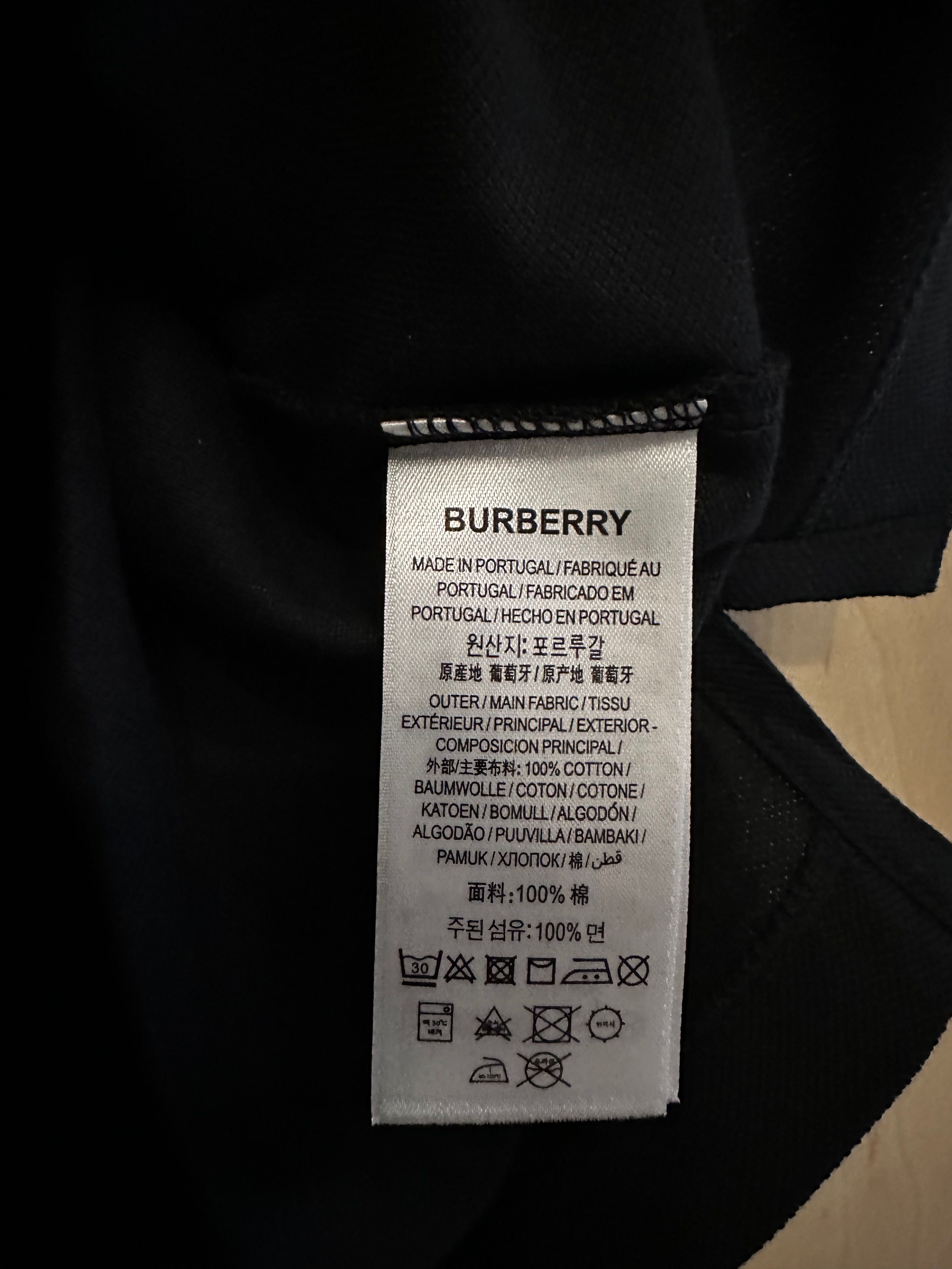 Burberry Мъжка Тениска с Яка
